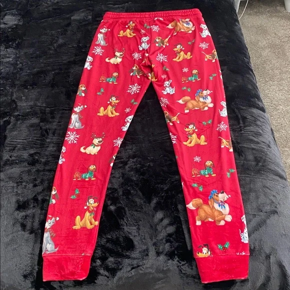 Disney Parks Disney Dogs Christmas velour jogger pants - Picture 2 of 9